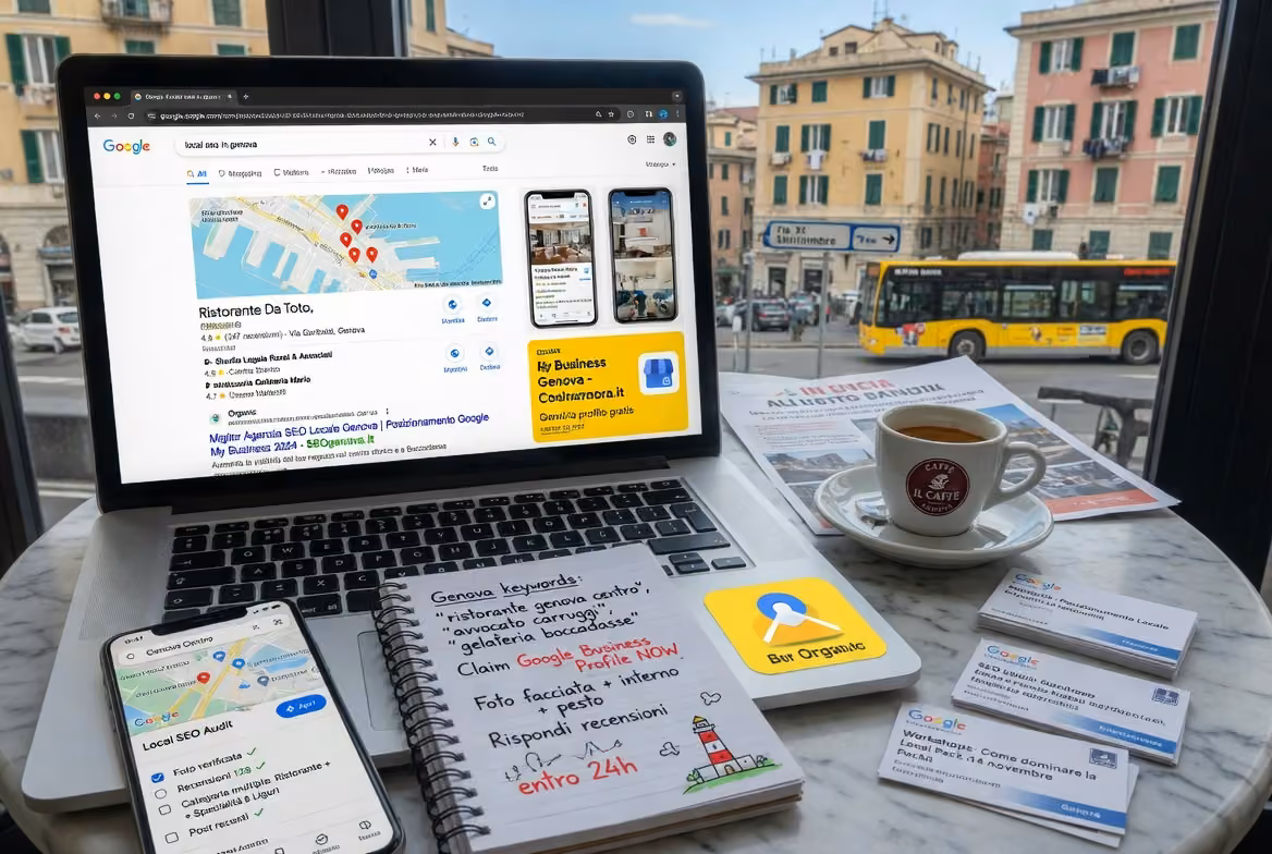 Local SEO a Genova: come farti trovare dai clienti della tua zona